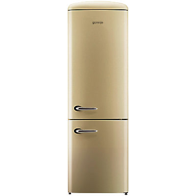 Gorenje ORK193 Freestanding Fridge Freezer, A+++ Energy Rating, Right-Hand Hinge, 60cm Wide Cream Gorenje ORK193 Freestanding Fridge Freezer, A+++ Energy Rating, Right-Hand Hinge, 60cm Wide Cream